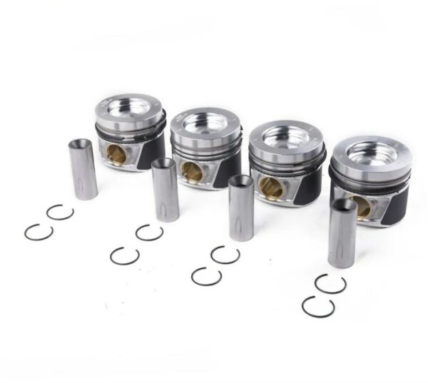 PISTON and RING SET Compatible with VW 2.0TDI AMAROK TRANSPORTER GOLF AUDI A4 A3 Q3 Q5